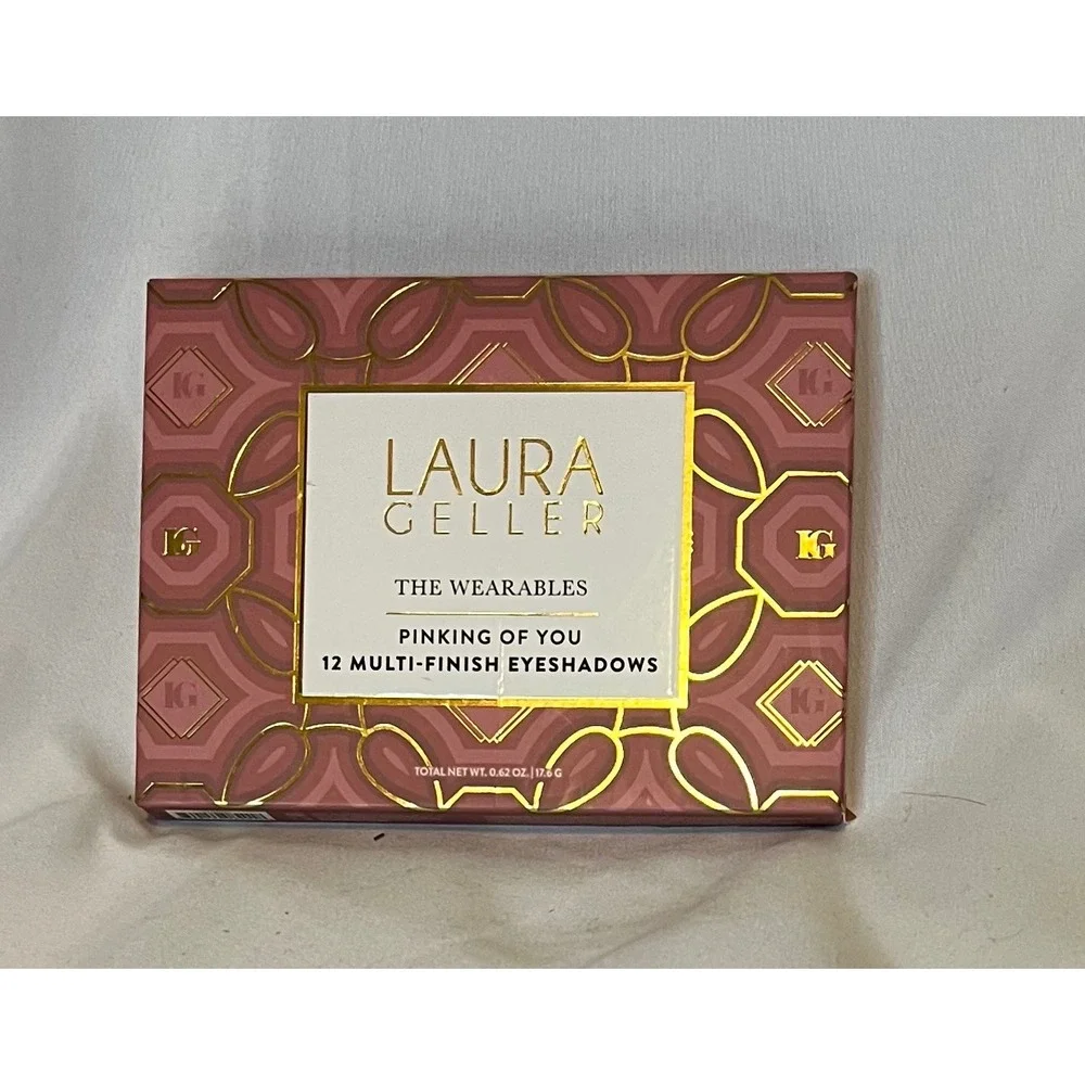 Laura Geller The Wearables Pinking Of You 12 Multi-Finish Eyeshadow Palette New